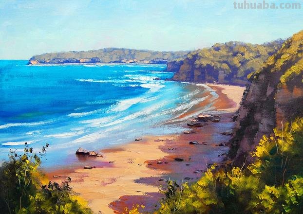 色彩海景及色彩海景画——让你身临其境的美丽海景 