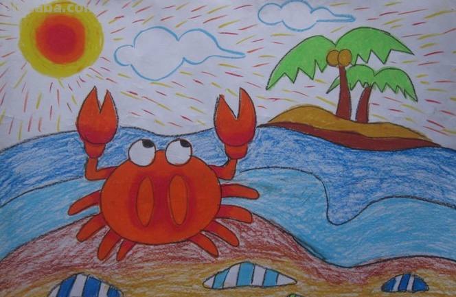 实用又简单的儿童简笔画-海洋篇