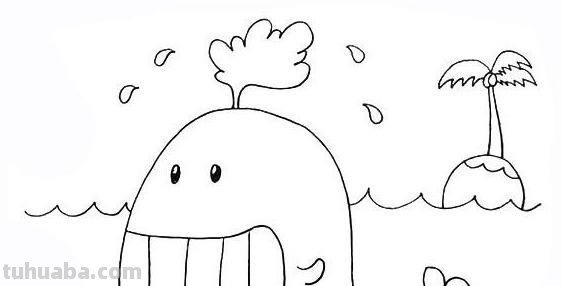 生活、海洋、动物主题儿童简笔画，步骤讲解，孩子作业用得上！