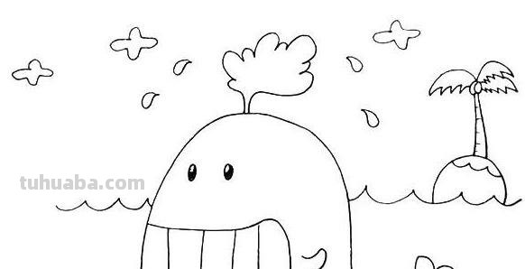 生活、海洋、动物主题儿童简笔画，步骤讲解，孩子作业用得上！