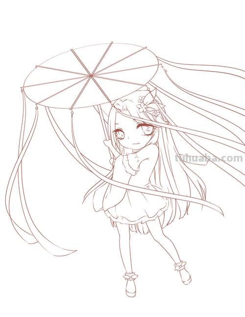 美少女怎么画简笔画 简笔画小仙女的画法？