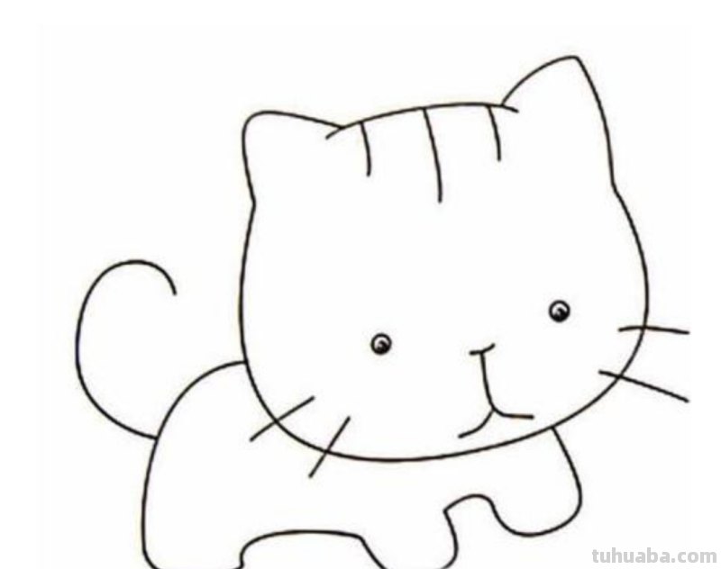 儿童简笔画猫咪怎么画 1-3岁儿童简单画画猫咪? 儿童简笔画猫咪怎么画 1-3岁儿童简单画画猫咪?