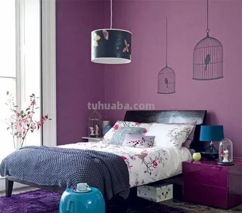 紫色彩搭配及装修色彩搭配原理与技巧 
