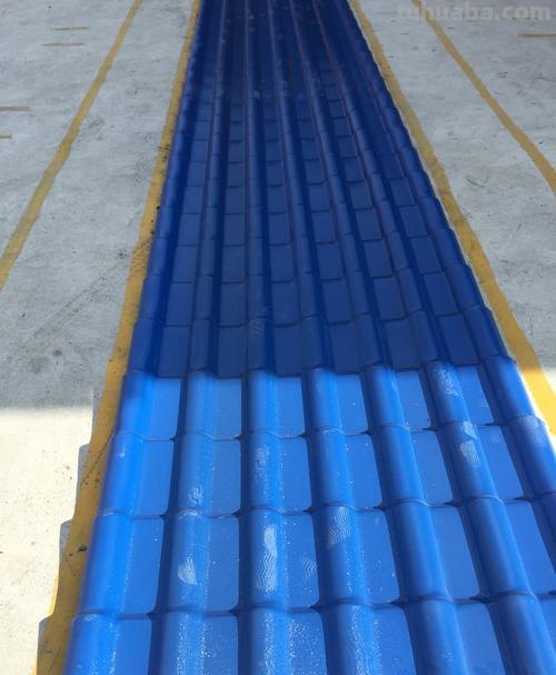 蓝色彩瓦之美——蓝色彩瓦的图片欣赏 