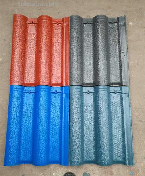 蓝色彩瓦之美——蓝色彩瓦的图片欣赏 