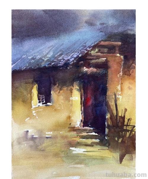 老房子色彩及老房子色彩画：如何用色彩表现老房子的美 