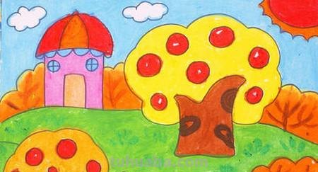 【秋天色彩画简笔画】教你轻松掌握秋色 