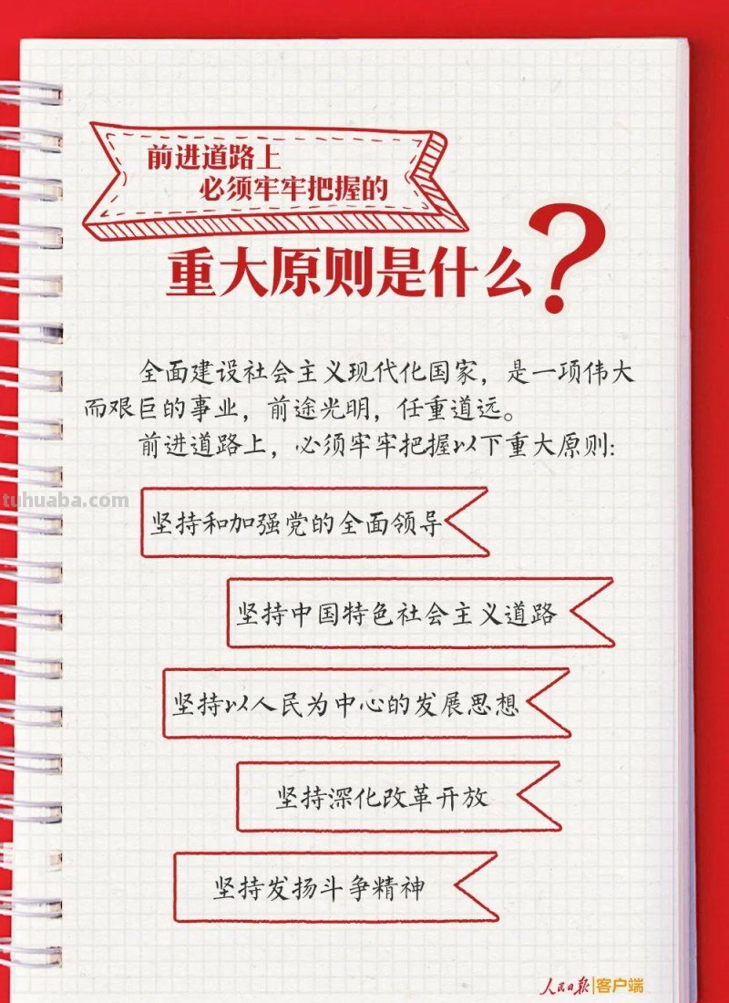 党的二十大报告思维导图+学习手账，收藏学习！