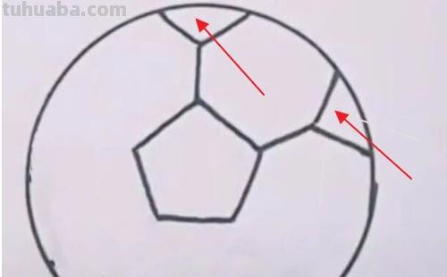 足球框速写 怎么画足球？