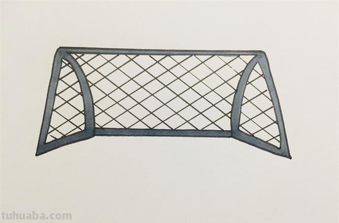 足球框速写 怎么画足球？