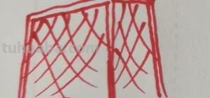 足球框速写 怎么画足球？