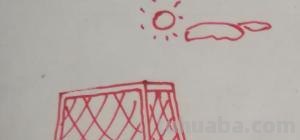足球框速写 怎么画足球？