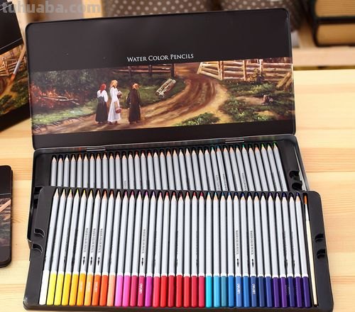 24色彩铅一盒多少钱?彩铅绘画必备,价格也是关键