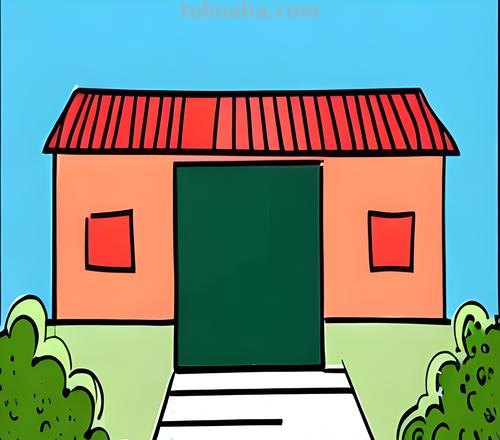 学校大门怎么画简笔画 怎么样画大门？