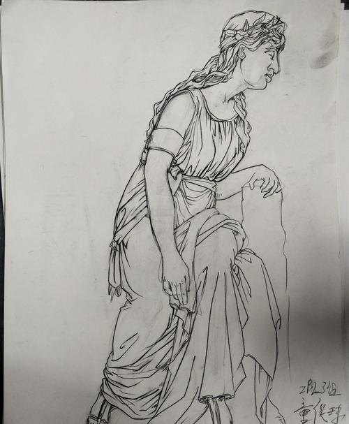 单手画技巧速写 速写怎么解决线条流畅问题?