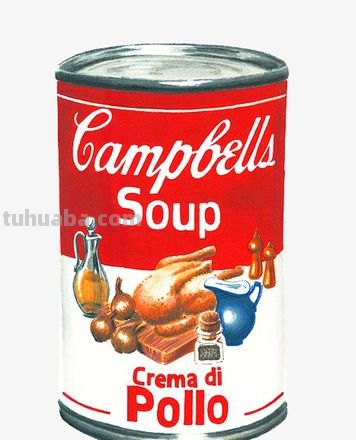 【教你如何用色彩表现中午的餐肉罐头】——涂画吧小编教你画 