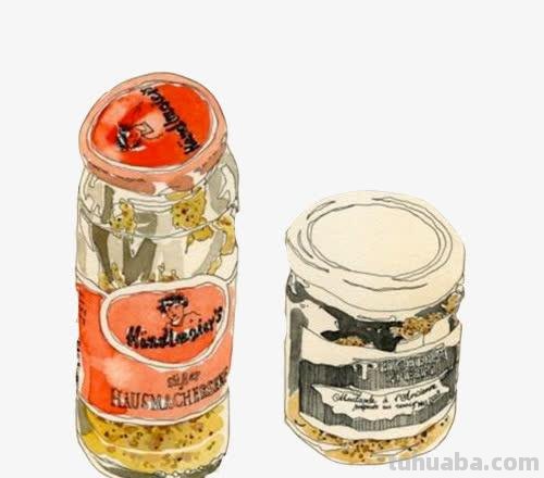 【教你如何用色彩表现中午的餐肉罐头】——涂画吧小编教你画 