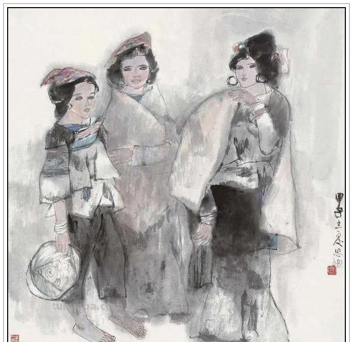 当代美术史上杰出女画家周思聪四十一幅经典绘画作品赏析