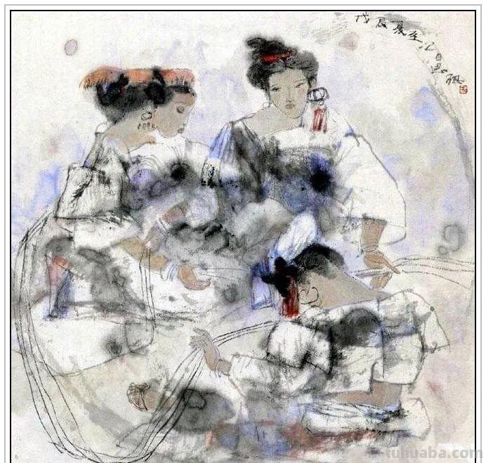 当代美术史上杰出女画家周思聪四十一幅经典绘画作品赏析
