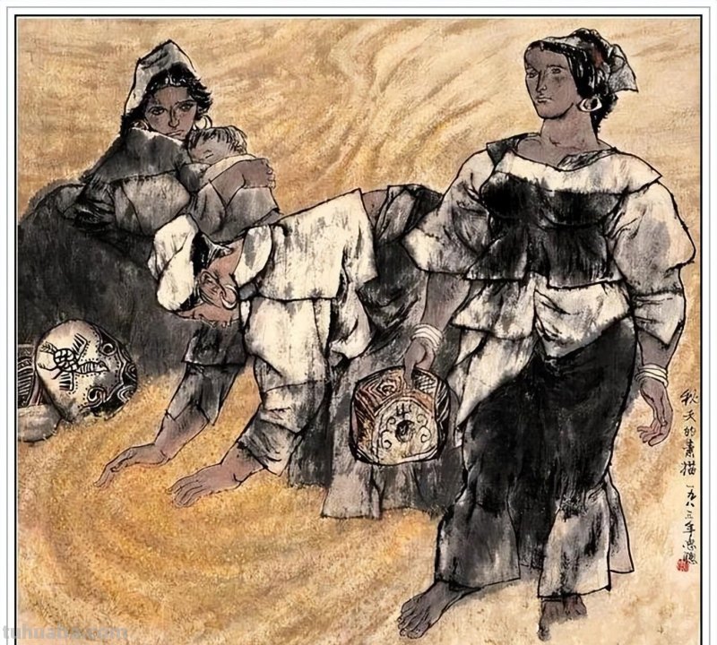 当代美术史上杰出女画家周思聪四十一幅经典绘画作品赏析