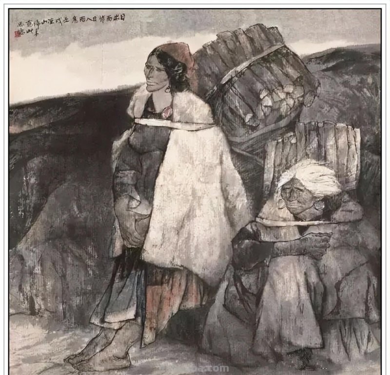 当代美术史上杰出女画家周思聪四十一幅经典绘画作品赏析
