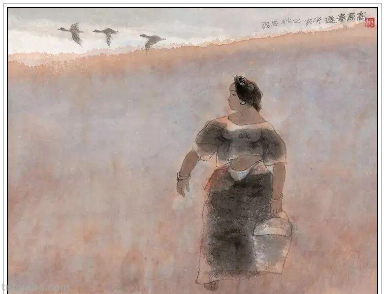 当代美术史上杰出女画家周思聪四十一幅经典绘画作品赏析