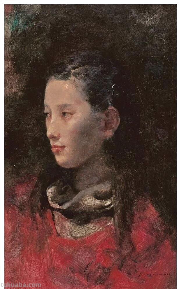 当代著名油画家郭润文五十六幅极富意蕴的写实人物绘画赏析