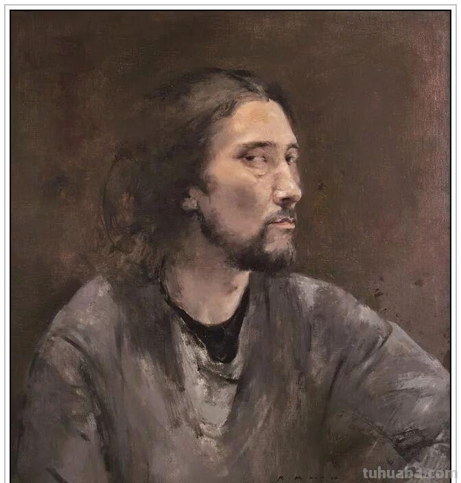 当代著名油画家郭润文五十六幅极富意蕴的写实人物绘画赏析