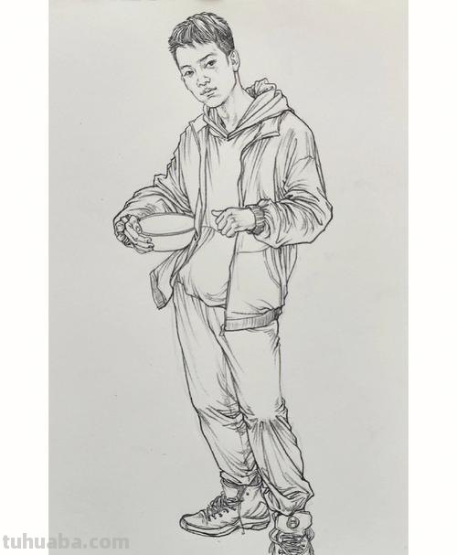 详细的速写 如何画速写？