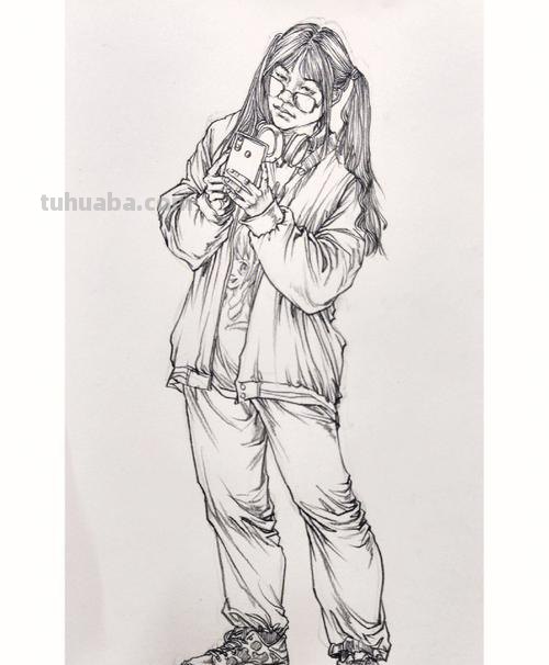 详细的速写 如何画速写?