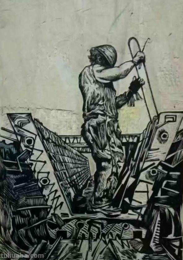 中铁十五局五公司尤昆速写作品选欣赏