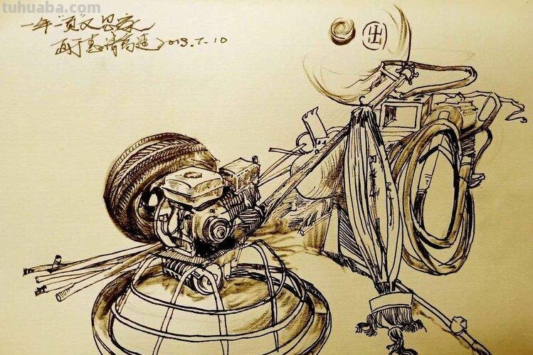 中铁十五局五公司尤昆速写作品选欣赏