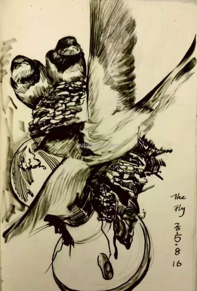 中铁十五局五公司尤昆速写作品选欣赏