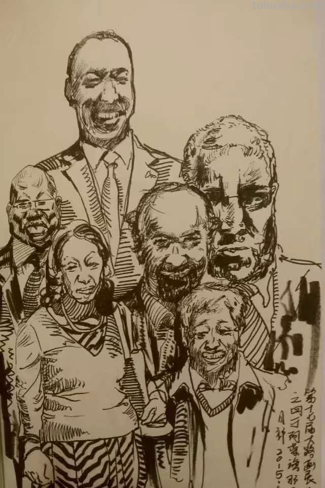 中铁十五局五公司尤昆速写作品选欣赏