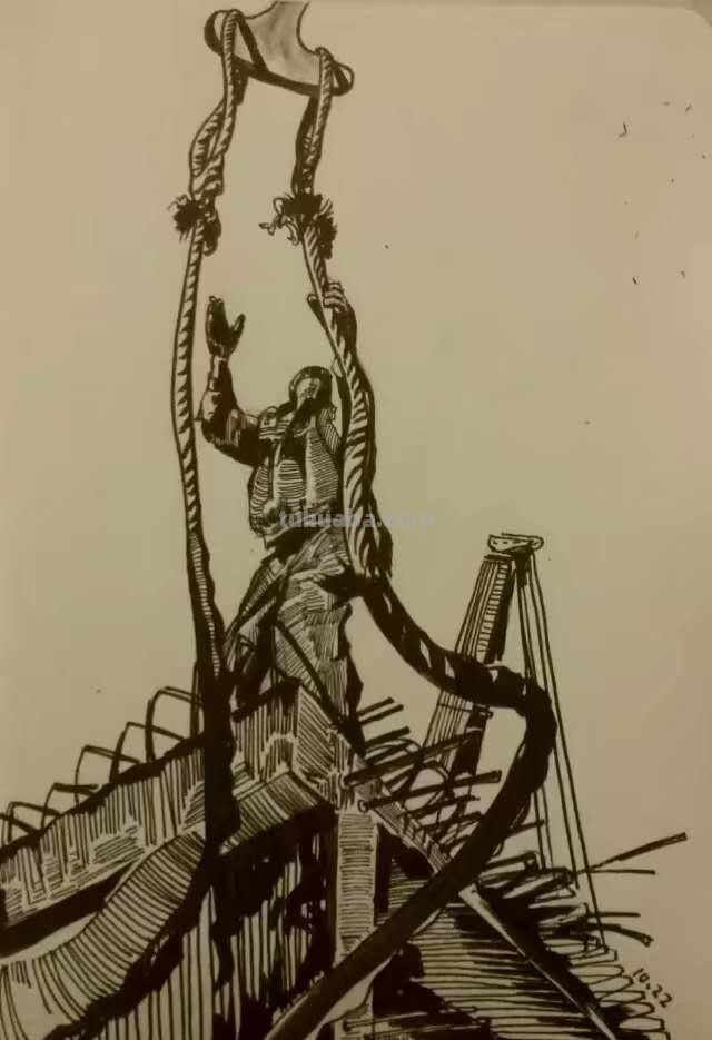 中铁十五局五公司尤昆速写作品选欣赏