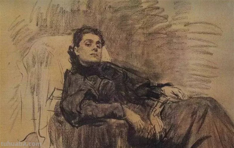 速写的高度：俄罗斯绘画大师 列宾 作品欣赏