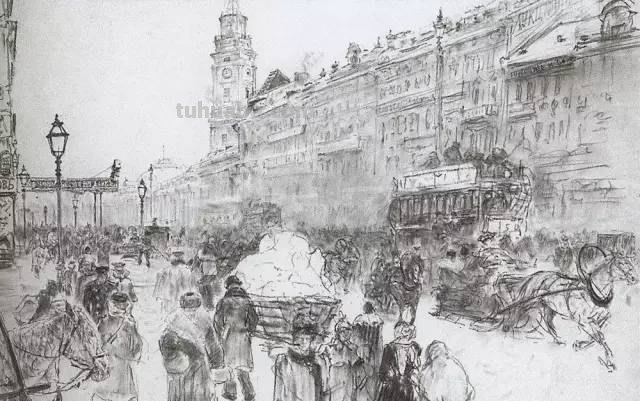速写的高度：俄罗斯绘画大师 列宾 作品欣赏