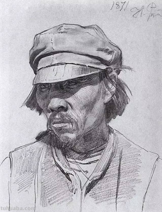 速写的高度：俄罗斯绘画大师 列宾 作品欣赏