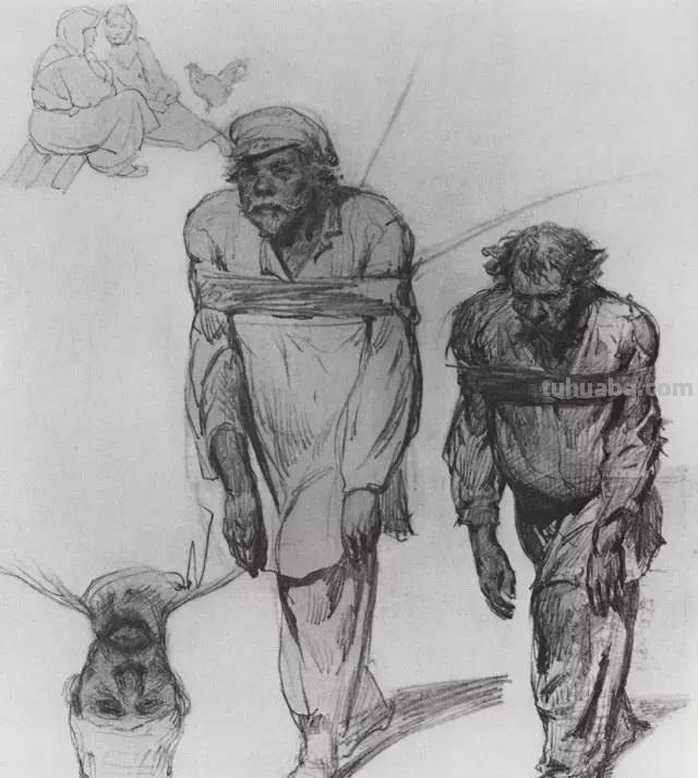速写的高度：俄罗斯绘画大师 列宾 作品欣赏