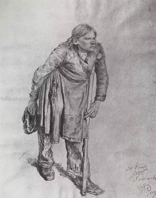 速写的高度：俄罗斯绘画大师 列宾 作品欣赏