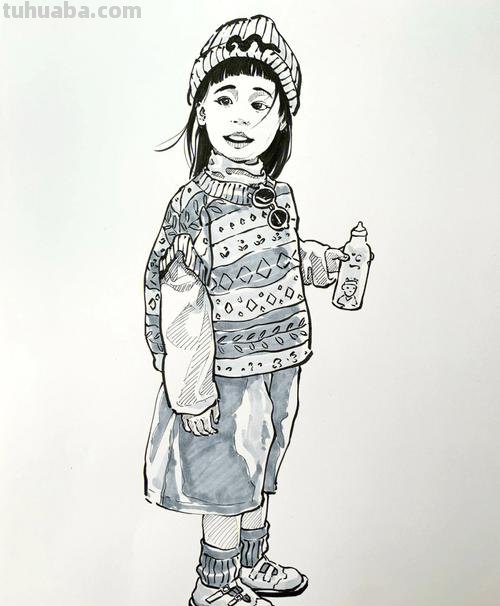 宝贝的速写 儿童速写课怎么上？