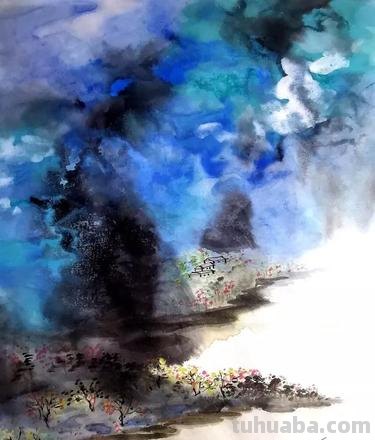 水色彩画：绚丽多彩的水墨世界 