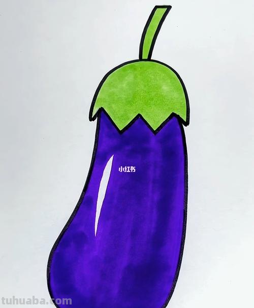 画茄子怎么画简笔画 茄子简笔画如何画?