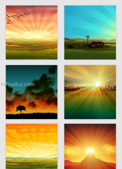 日出色彩及日出色彩画：美丽的大自然艺术品 
