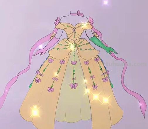 公主衣服怎么画简笔画 怎样画公主裙才好看？