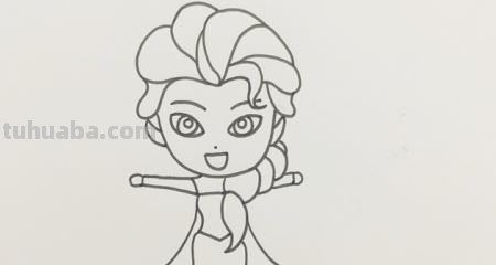 爱莎怎么画简笔画 艾莎公主儿童画? 爱莎怎么画简笔画 艾莎公主儿童画?