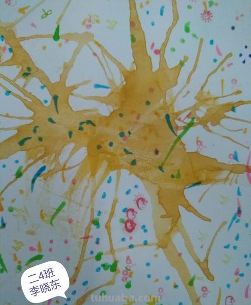 喷溅的色彩及喷溅色彩图片：让你的涂画作品更加有生命力 