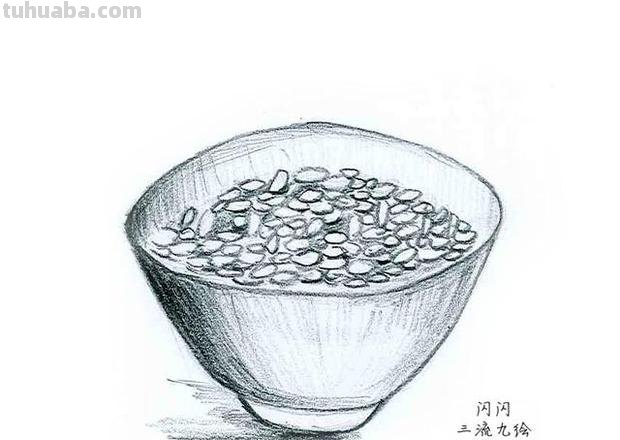 彩铅手绘米饭怎么画 米饭怎样画好看？