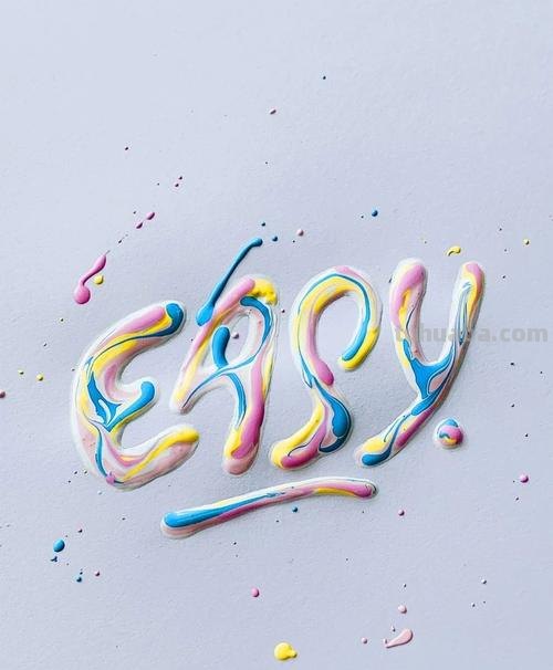 色彩构成艺术及色彩构成艺术字的创作方法 