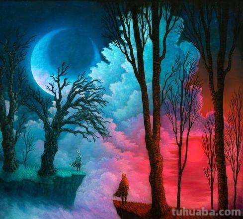 梦的色彩图及梦的色彩图片——揭秘梦境中的神秘色彩世界 